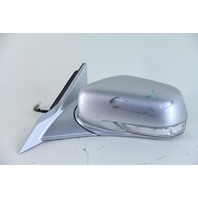 Acura TL 09-14 Left/Driver Side Mirror Silver 76250-TK4-A01, A524, OEM, 2009, 2010, 2011, 2012, 2013, 2014