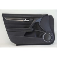 Acura TL 12-13 Front Left Door Panel Lining Trim Black 83550-TK4-A14, A524, OEM, 2012, 2013