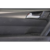 Acura TL 12-13 Front Left Door Panel Lining Trim Black 83550-TK4-A14, A524, OEM, 2012, 2013