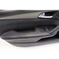 Acura TL 12-13 Front Left Door Panel Lining Trim Black 83550-TK4-A14, A524, OEM, 2012, 2013