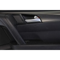 Acura TL 12-14 Front Right/Passenger Door Panel Lining Trim Black, A524, OEM, 2012, 2013, 2014