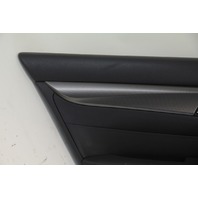 Acura TL 12-14 Rear Left/Driver Door Panel Lining Trim Black, A524, OEM, 2012, 2013, 2014