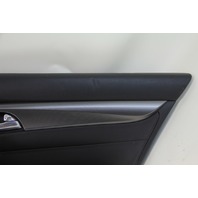 Acura TL 12-14 Rear Right/Passenger Door Panel Lining Trim Black, A524, OEM, 2012, 2013, 2014