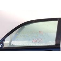 Toyota 4Runner 03-05 Door Assembly w/ Glass, Front Left Driver Blue 67002-35532, A633, OEM, 2003, 2004, 2005