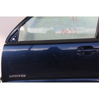 Toyota 4Runner 03-05 Door Assembly w/ Glass, Front Left Driver Blue 67002-35532, A633, OEM, 2003, 2004, 2005