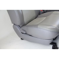 Toyota 4Runner 03-04, Front Seat Assembly, Set Left & Right Side, Gray Leather, OEM, 2003, 2004