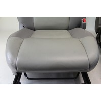 Toyota 4Runner 03-04, Front Seat Assembly, Set Left & Right Side, Gray Leather, OEM, 2003, 2004