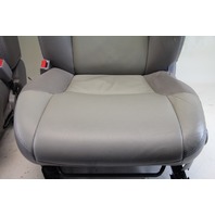 Toyota 4Runner 03-04, Front Seat Assembly, Set Left & Right Side, Gray Leather, OEM, 2003, 2004