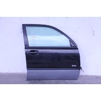 Toyota 4Runner 03-05 Door Assembly w/Glass Front Right Pass Black 67002-35532, A596, OEM, 2003, 2004, 2005