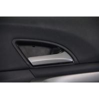 Honda Accord 08-12 Coupe Door Panel Front Right, Leather Black 83520-TE0-A52ZA, A605, OEM, 2008, 2009, 2010, 2011, 2012