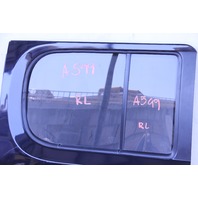 Nissan Cube 09-10 Rear Left/Driver Door Assy Black HBA0A-1FCMA, A599, OEM, 2009, 2010