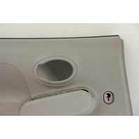 Nissan Cube 09-10 Rear Left/Driver Door Panel Grey 80901-1FC1A, A599, OEM, 2009, 2010
