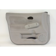 Nissan Cube 09-10 Front Left/Driver Door Panel Grey, A599, OEM, 2009, 2010
