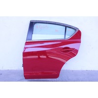 Acura ILX 16-17 Rear Left Door Assembly Red 67550-TX6-A80, A603, OEM, 2016, 2017
