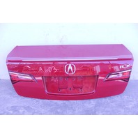 Acura ILX 16 Lid Trunk Decklid Assembly Red 68500-TX6-A81, A603, OEM, 2016