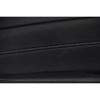 Acura ILX 16-17 Front Left/Driver Door Panel Black Leather, A603, OEM, 2016, 2017