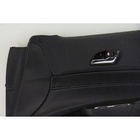 Acura ILX 16-17 Front Right/Passenger Door Panel Black Leather, A603, OEM, 2016, 2017