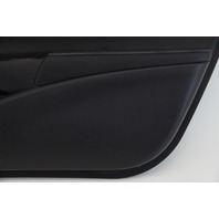 Acura ILX 16-17 Front Right/Passenger Door Panel Black Leather, A603, OEM, 2016, 2017