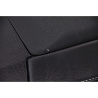 Acura ILX 16-17 Front Right/Passenger Door Panel Black Leather, A603, OEM, 2016, 2017