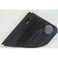 Acura ILX 16-17 Rear Left/Driver Door Panel Black Leather, A603, OEM, 2016, 2017