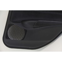 Acura ILX 16-17 Rear Right/Passenger Door Panel Black Leather, A603, OEM, 2016, 2017