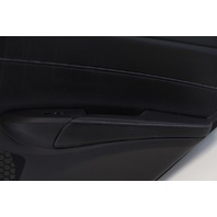 Acura ILX 16-17 Rear Right/Passenger Door Panel Black Leather, A603, OEM, 2016, 2017