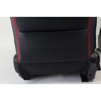 Scion FR-S Subaru BRZ 13-15 16 Front Left & Right Cloth Black/Red Seats Set, A606, OEM, 2013, 2014, 2015
