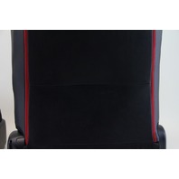 Scion FR-S Subaru BRZ 13-15 16 Front Left & Right Cloth Black/Red Seats Set, A606, OEM, 2013, 2014, 2015