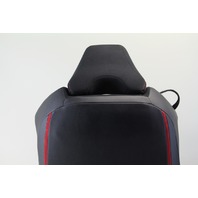 Scion FR-S Subaru BRZ 13-15 16 Front Left & Right Cloth Black/Red Seats Set, A606, OEM, 2013, 2014, 2015