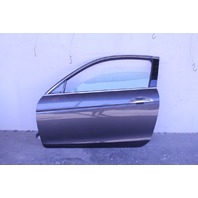 Honda Accord 08-12 Coupe EX Front Door Assy Left Side Electric, Grey/Charcoal, A608, OEM, 2008, 2009, 2010, 2011, 2012