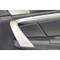 Honda Accord 08-12 Coupe Door Panel Front Right, Leather Black 83520-TE0-A52ZA, A605, OEM, 2008, 2009, 2010, 2011, 2012