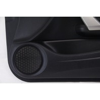 Honda Accord 08-12 Coupe Door Panel Front Right, Leather Black 83520-TE0-A52ZA, A605, OEM, 2008, 2009, 2010, 2011, 2012