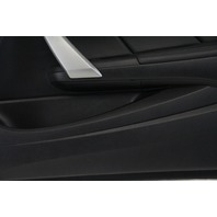 Honda Accord 08-12 Coupe Door Panel Front Right, Leather Black 83520-TE0-A52ZA, A605, OEM, 2008, 2009, 2010, 2011, 2012