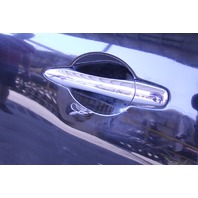 Infiniti FX35 09-13 FX45 09-13, Door Rear Left Driver Side Assy, Black HBA0A-1CAMA, OEM, 2009, 2010, 2011, 2012, 2013