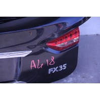 Infiniti FX35 09-11 09-11, Rear Tailgate Trunk Tail Gate Black KMA00-1CB0B, A618, OEM, 2009, 2010, 2011