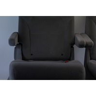 Honda Odyssey 08-10 Middle Seat Set Right Passenger Left Driver Cloth Gray, A622, OEM, 2008, 2009, 2010