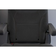 Honda Odyssey 08-10 Middle Seat Set Right Passenger Left Driver Cloth Gray, A622, OEM, 2008, 2009, 2010
