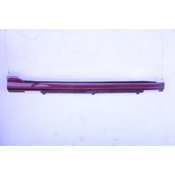 Acura RL 05-06 Right Rocker Panel Molding Side Skirt Burgundy 71800-SJA-A01ZC, A627, OEM, 2005, 2006
