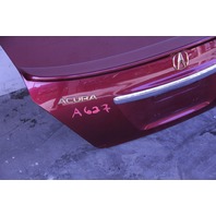 Acura RL 05-08 Rear Trunk Deck Lid Burgundy 68500-SJA-A93ZZ Factory, A627, OEM, 2005, 2006, 2007, 2008