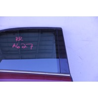 Acura RL 05-12 Rear Right Passenger Door Burgundy 67510-SJAA-90ZZ, A624, OEM, 2005, 2006, 2007, 2008, 2009, 2010, 2011, 2012