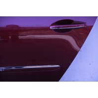 Acura RL 05-12 Rear Driver Left Side Door Burgundy 67550-SJAA-80ZZ, A624, OEM, 2005, 2006, 2007, 2008, 2009, 2010, 2011, 2012