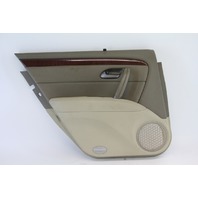 Acura RL 05-06 Rear Left Door Panel Trim, Tan 83701-SJA-A15ZG, A624, OEM, 2005, 2006