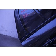 Acura TL 04-08 Rear Door Assembly Right/Passenger Black 67510-SEP-A90, A626, OEM, 2004, 2005, 2006, 2007, 2008