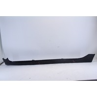 Acura TL 07-08 Rocker Panel Molding Assembly Left/Driver Black, A626, OEM, 2007, 2008