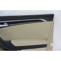 Acura TL 04-06 Front Right Door Panel Tan/Wood Trim 83536-SEP-A01, A626, OEM, 2004, 2005, 2006