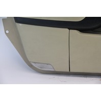 Acura TL 04-06 Front Left Door Panel Lining Tan/Wood Trim 83586-SEP-A01, A626, OEM, 2004, 2005, 2006