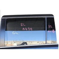 Honda Odyssey 05-07 Rear Left/Driver Door Black 67550-SHJ-A90ZZ, A634, OEM, 2005, 2006, 2007