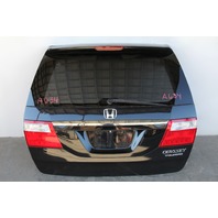 Honda Odyssey 05-07 Trunk Tail Gate Deck Lid Black 68100-SHJ-A70ZZ, A634, OEM, 2005, 2006, 2007