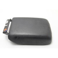 Infiniti QX60 14-15 Center Console Black Cover Leather, A630, OEM, 2014, 2015