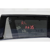 Honda Odyssey 11-16 Rear Left/Driver Door White 67550-TK8-A80ZZ, A636, OEM, 2011, 2012, 2013, 2014, 2015, 2016